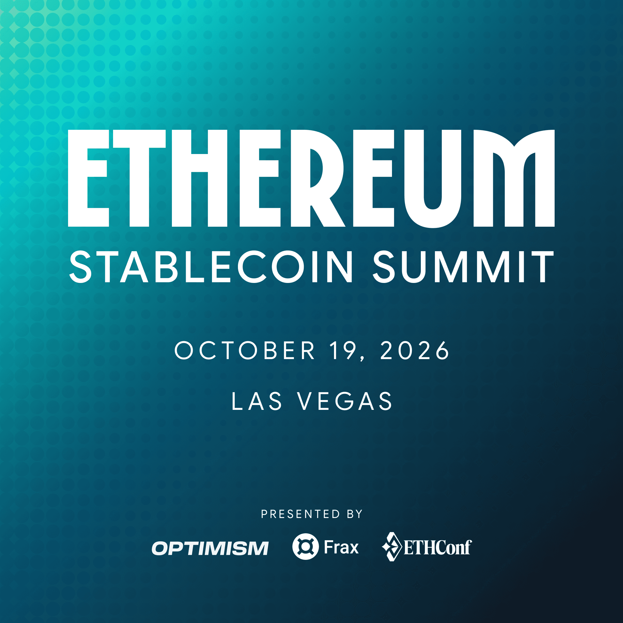 Ethereum Stablecoin Summit @ Money20/20 Las Vegas