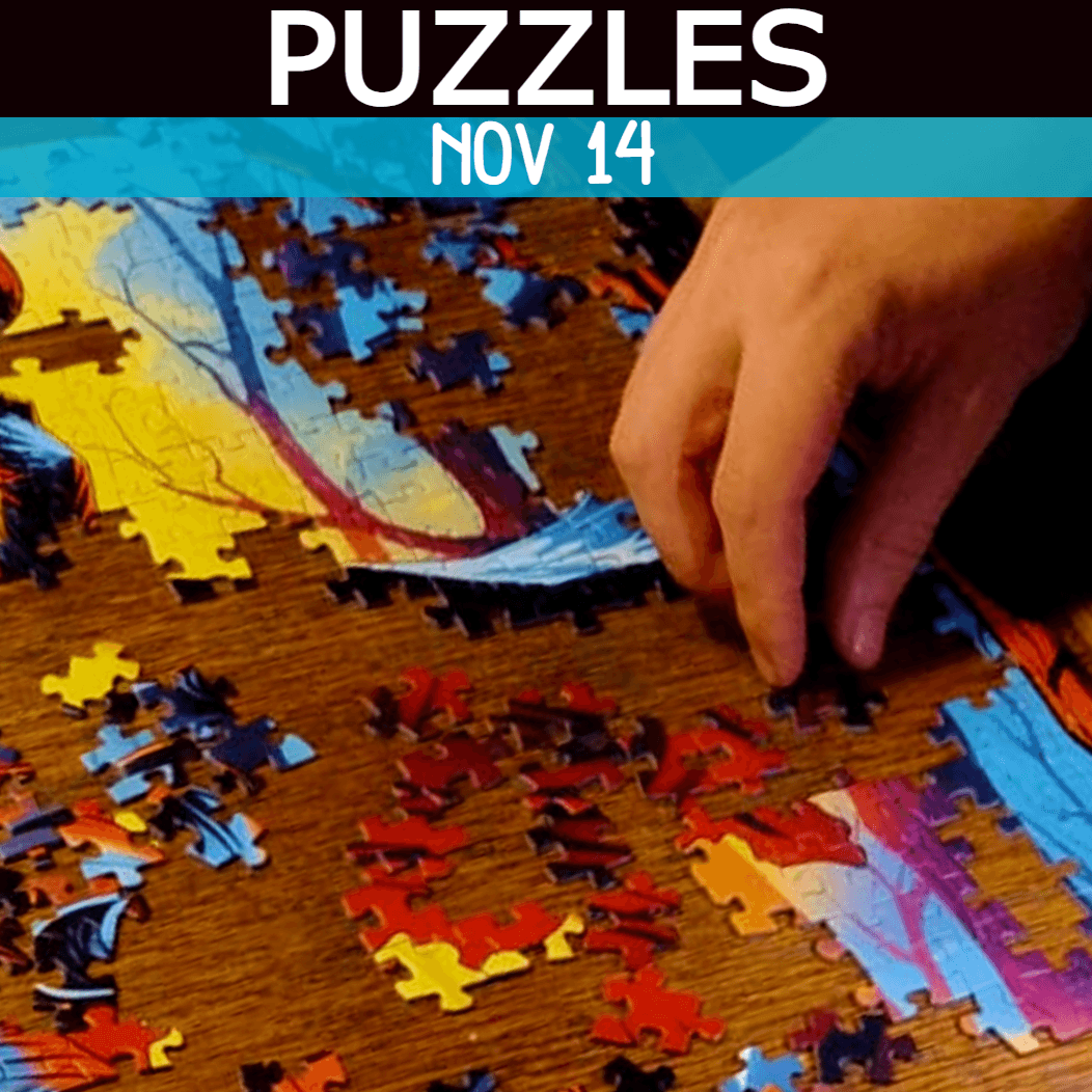 Puzzles! Nov 14, 2026