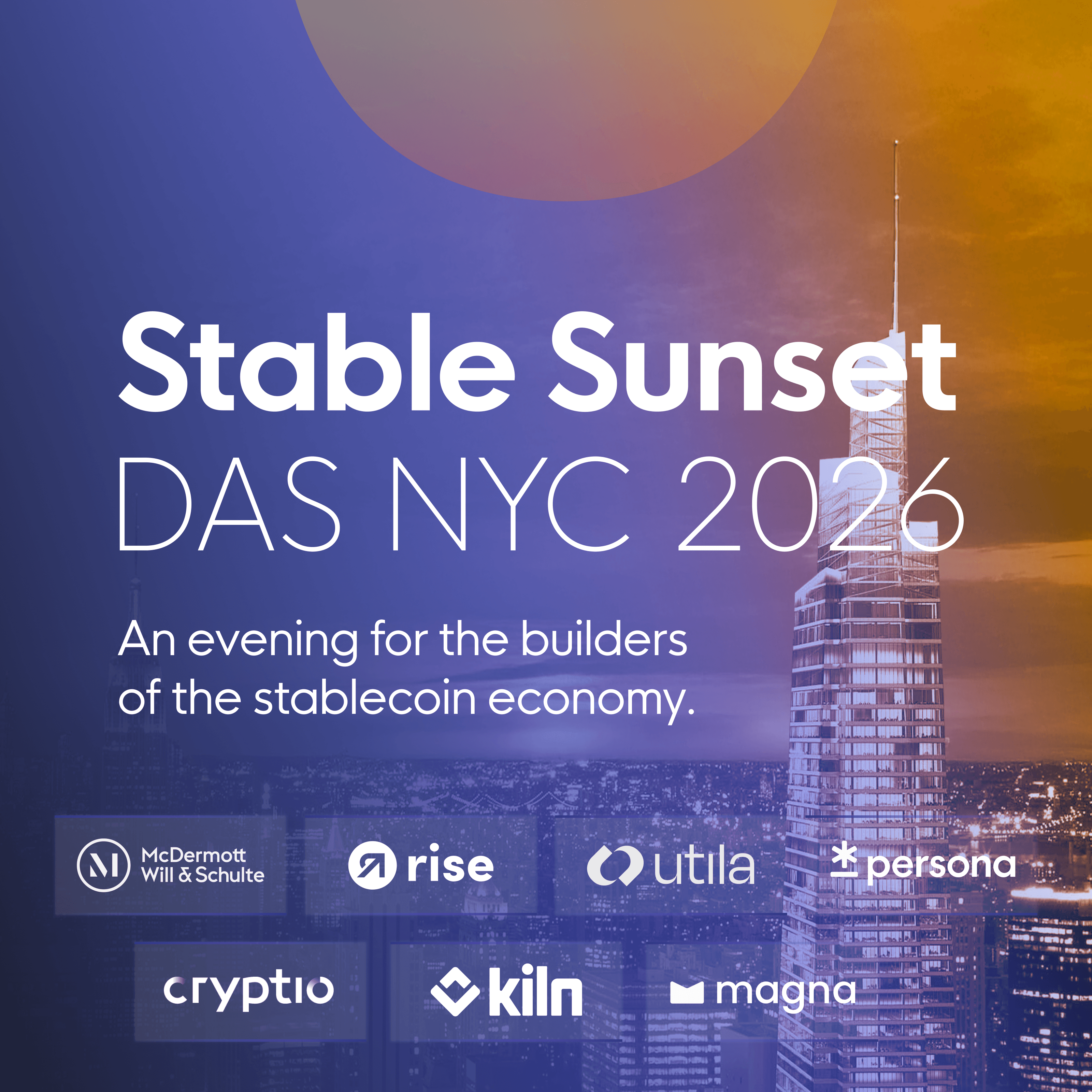 Stable Sunset - DAS NYC 2026
