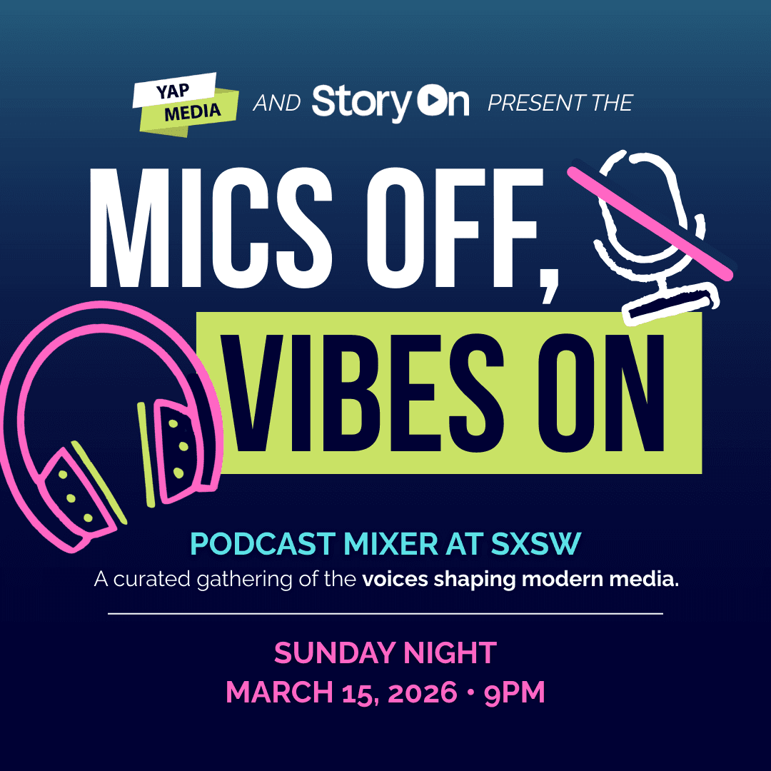 Mics Off, Vibes On: Podcaster Mixer at SXSW