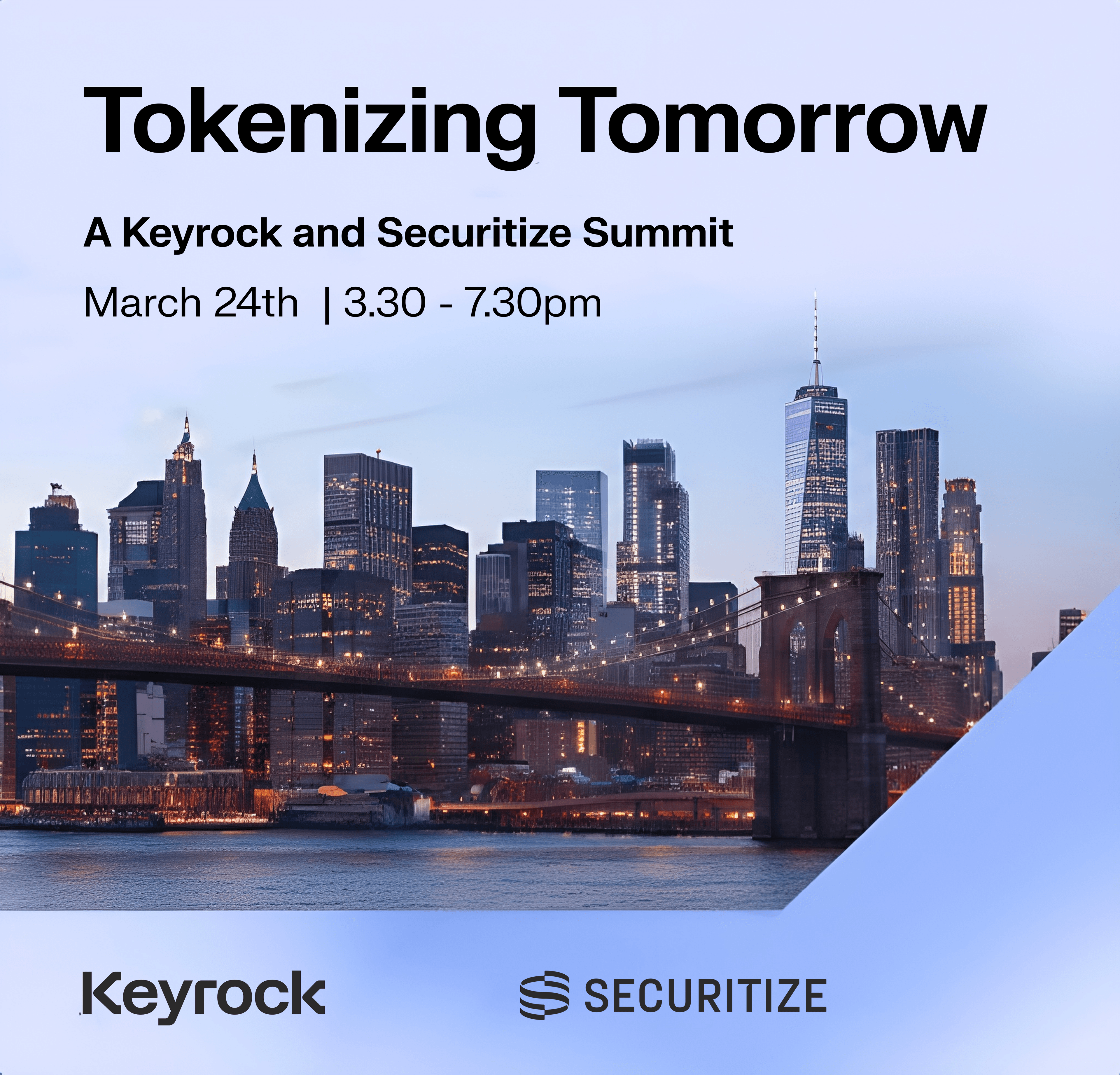 Tokenizing Tomorrow: A Keyrock and Securitize Summit