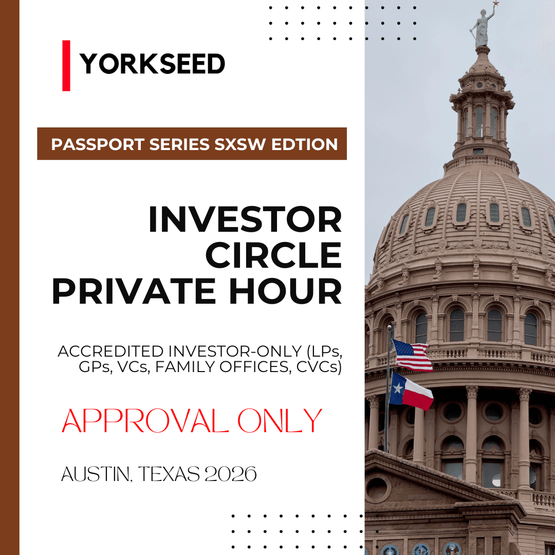 Yorkseed Passport Series : Investor Circle Coffee Hour