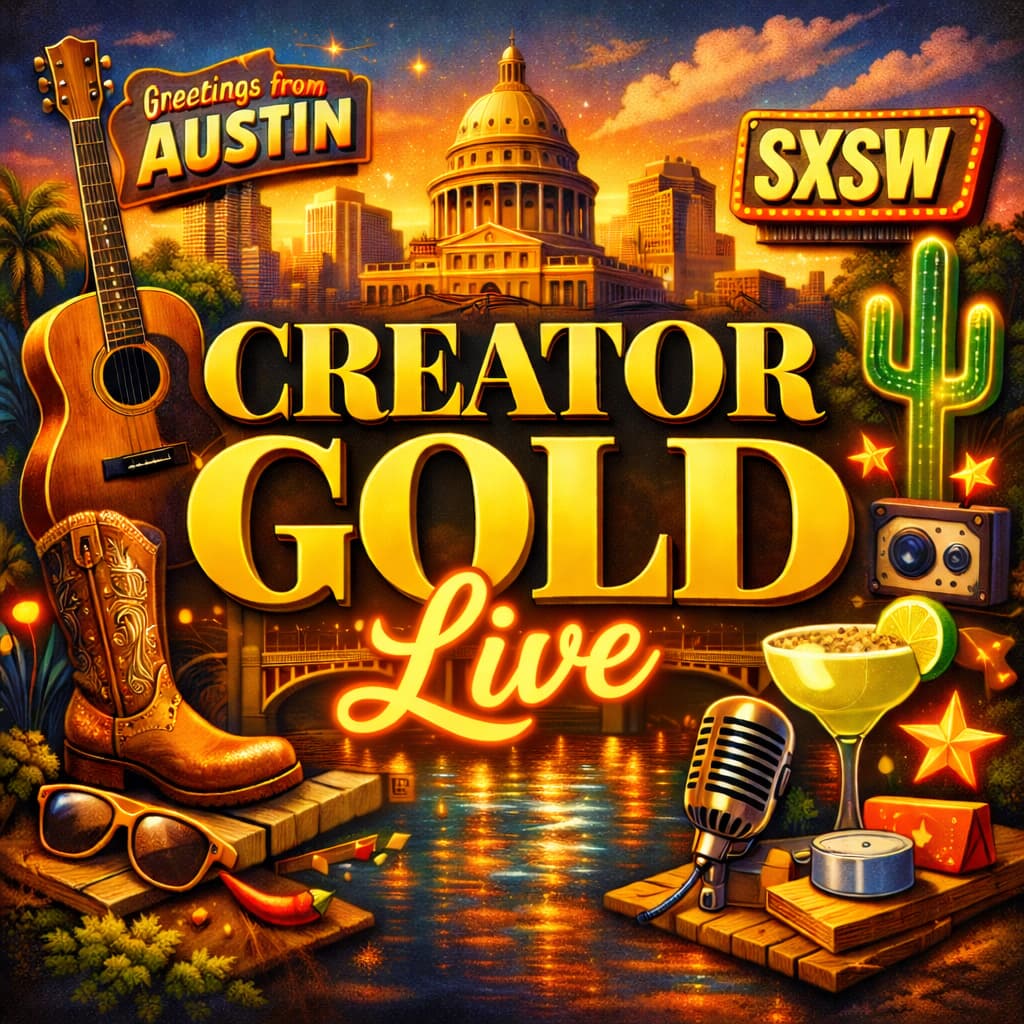 Creator Gold Live at SXSW: The Creator Economy Community Experience