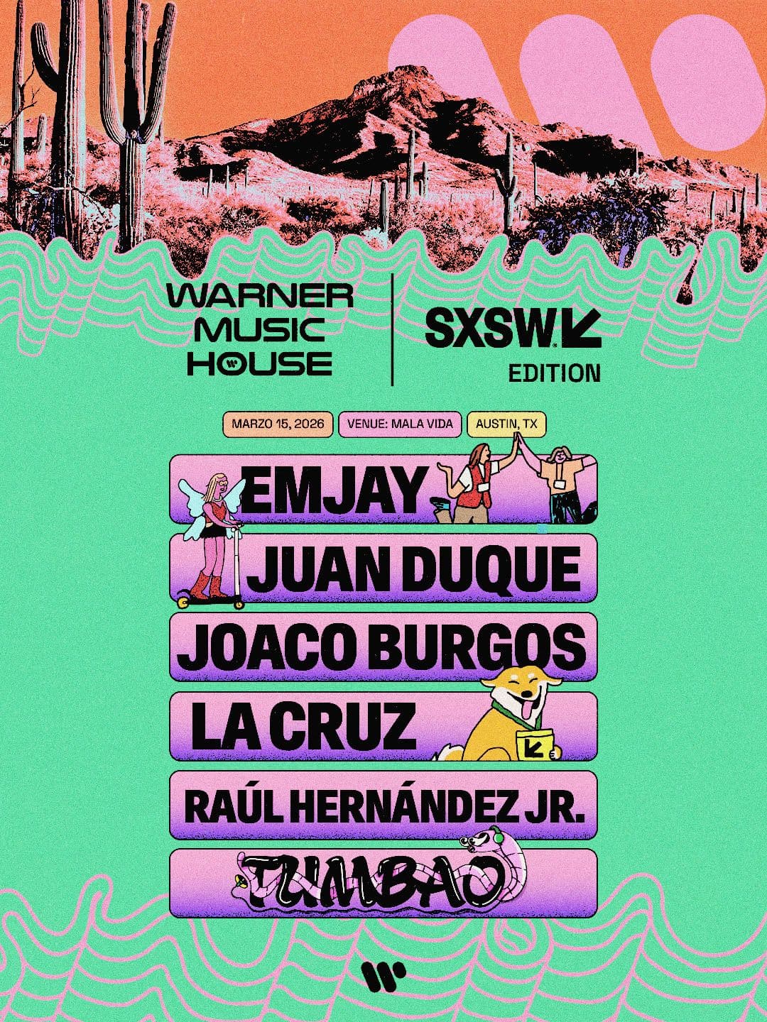 WARNER MUSIC HOUSE x SXSW