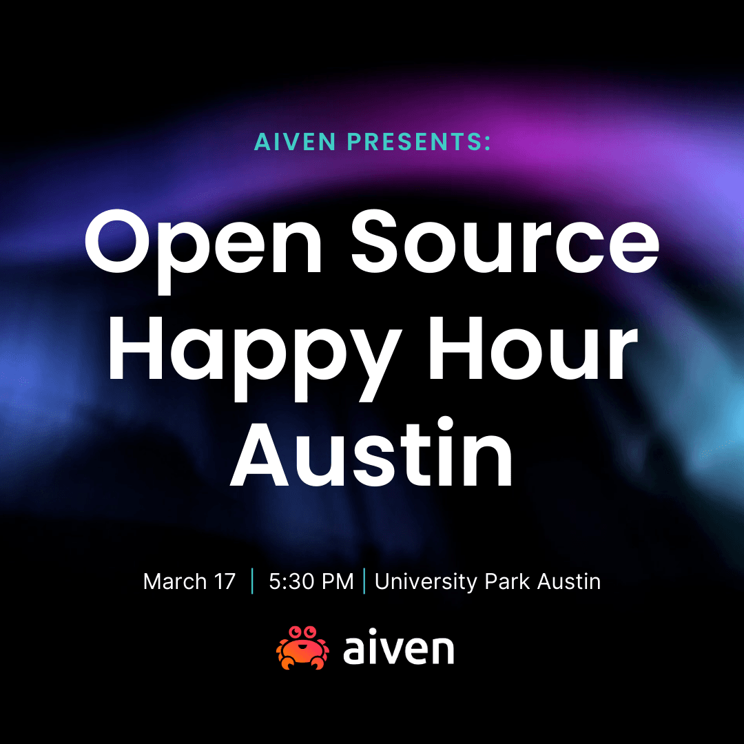 Open Source Data Happy Hour ATX