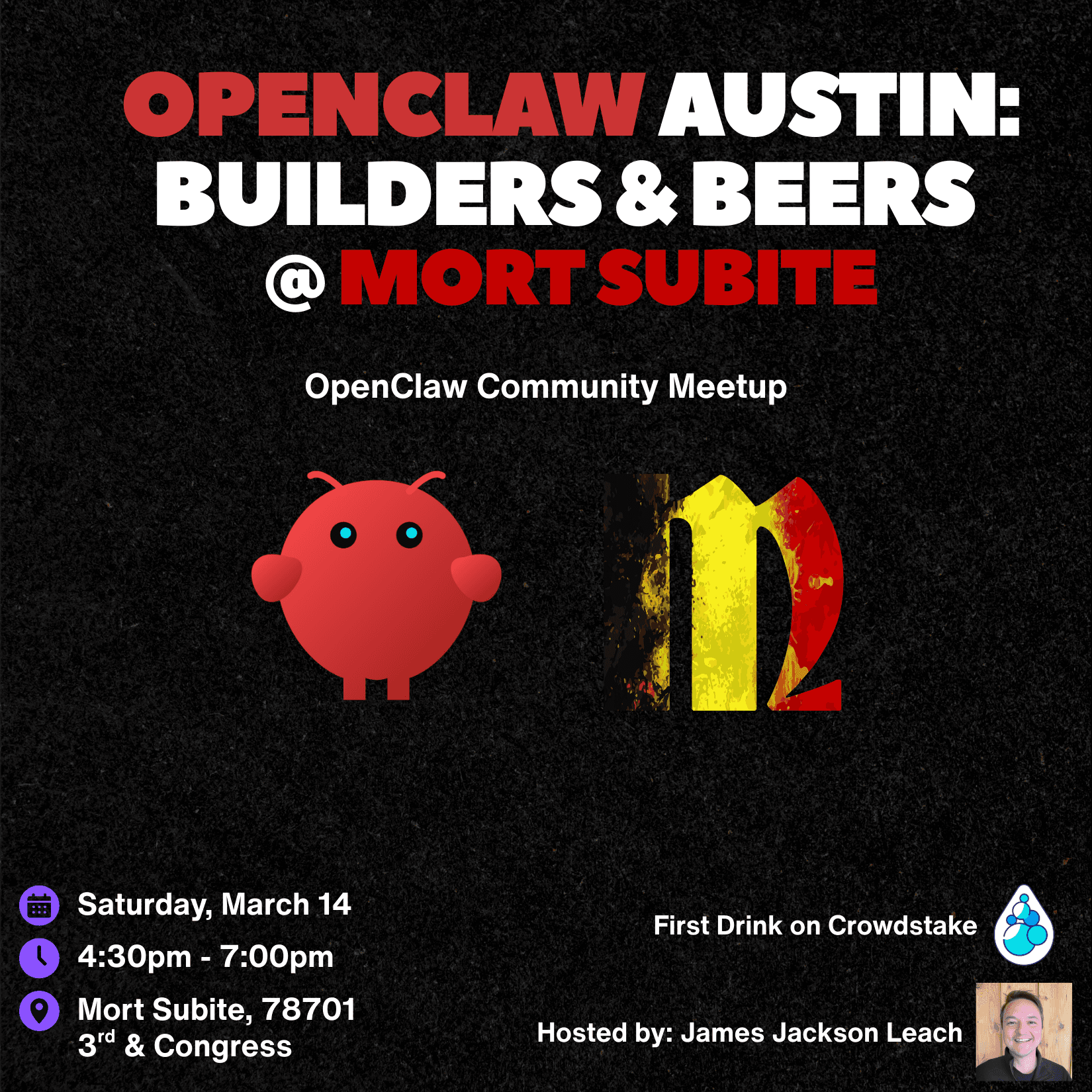 OpenClaw Austin: Builders & Beers @ Mort Subite