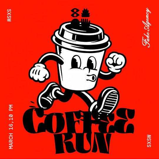 FAKE FORWARD COFFEE RUN