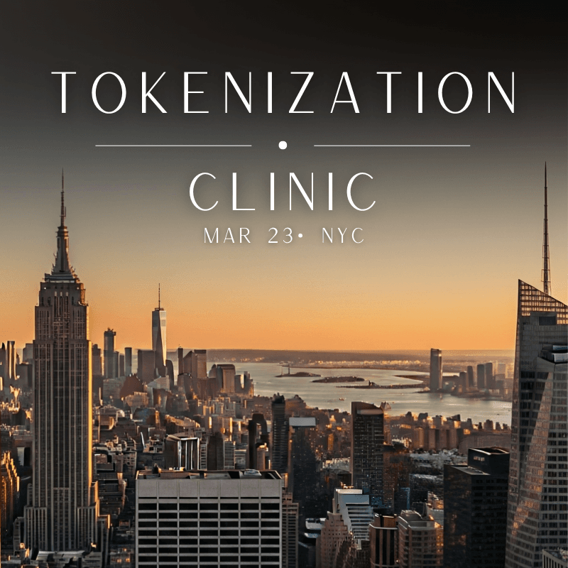 Tokenization Clinic NYC