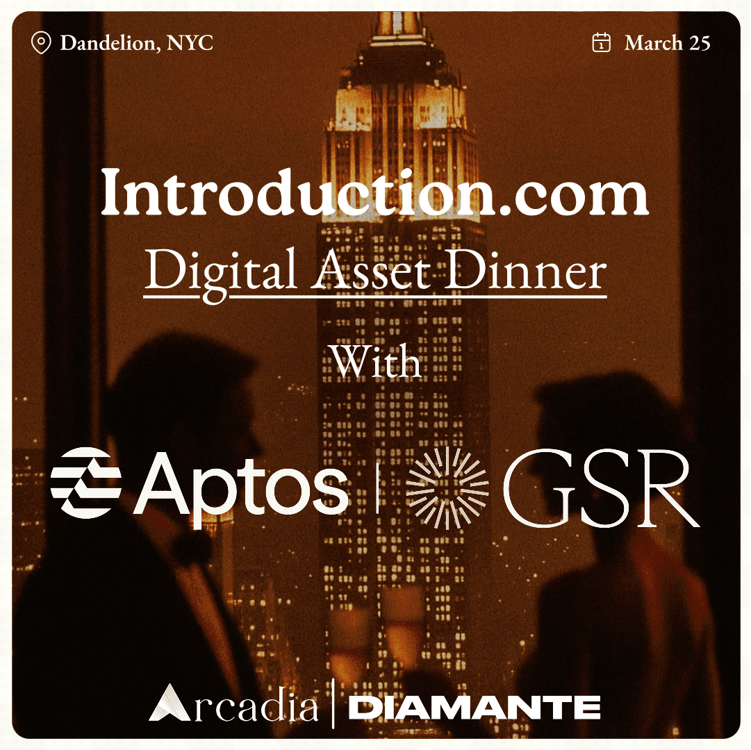 DAS VIP Dinner with Introduction.com, Aptos, GSR, & Diamante