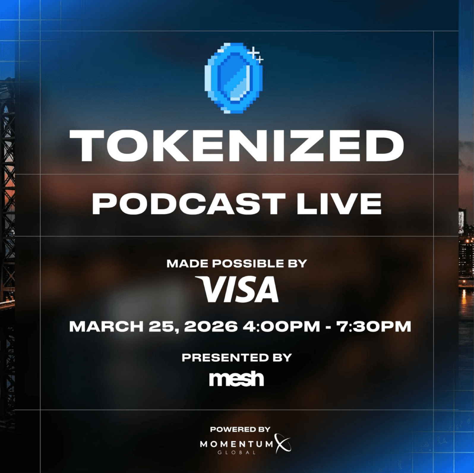 Tokenized Live - NYC - 25 March 2026