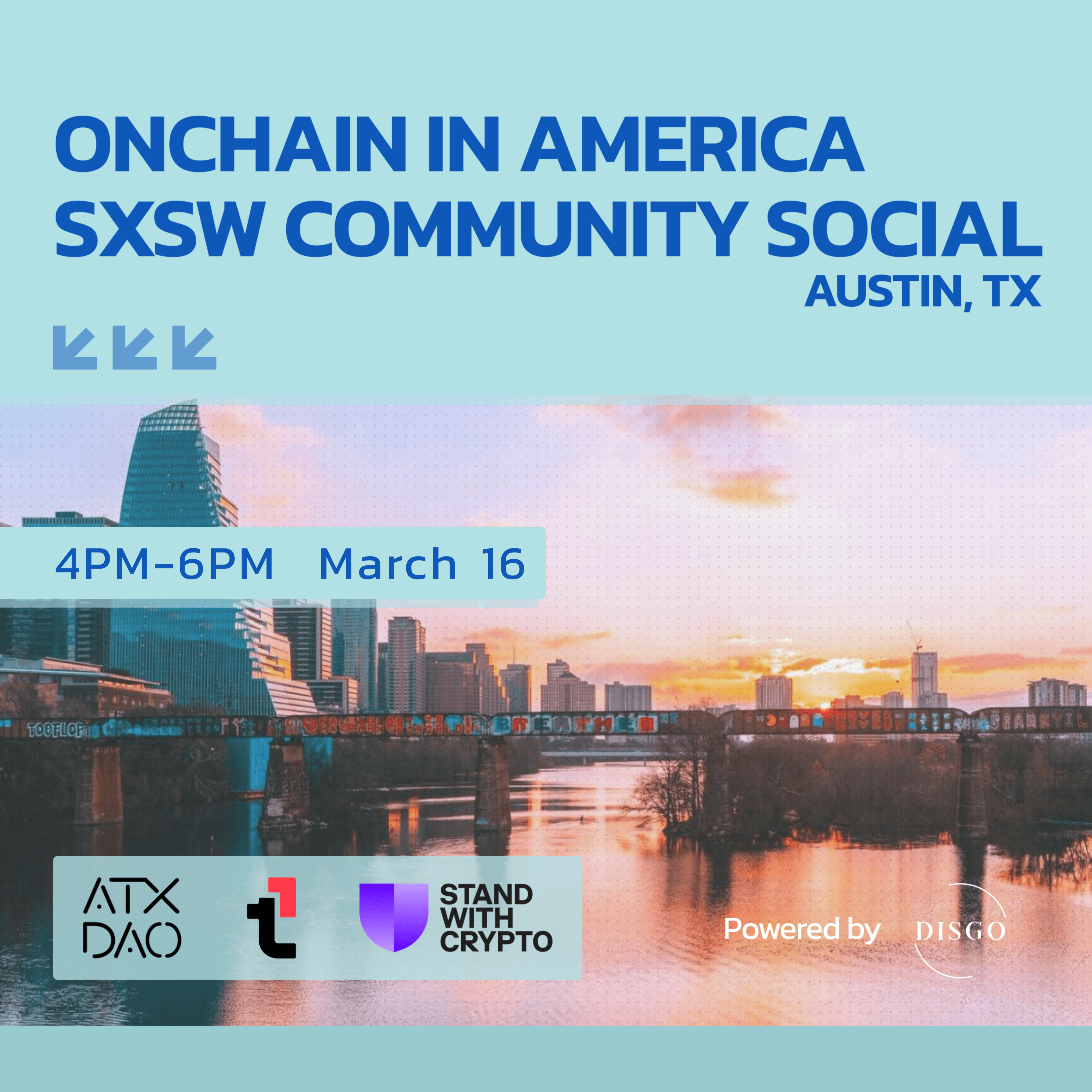 Onchain in America: SXSW Community Social