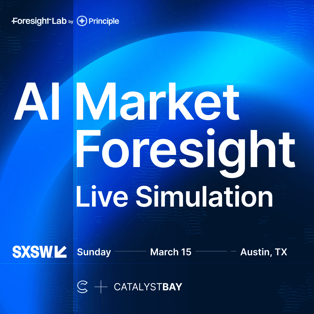 AI Market Foresight: Live Simulation @SXSW