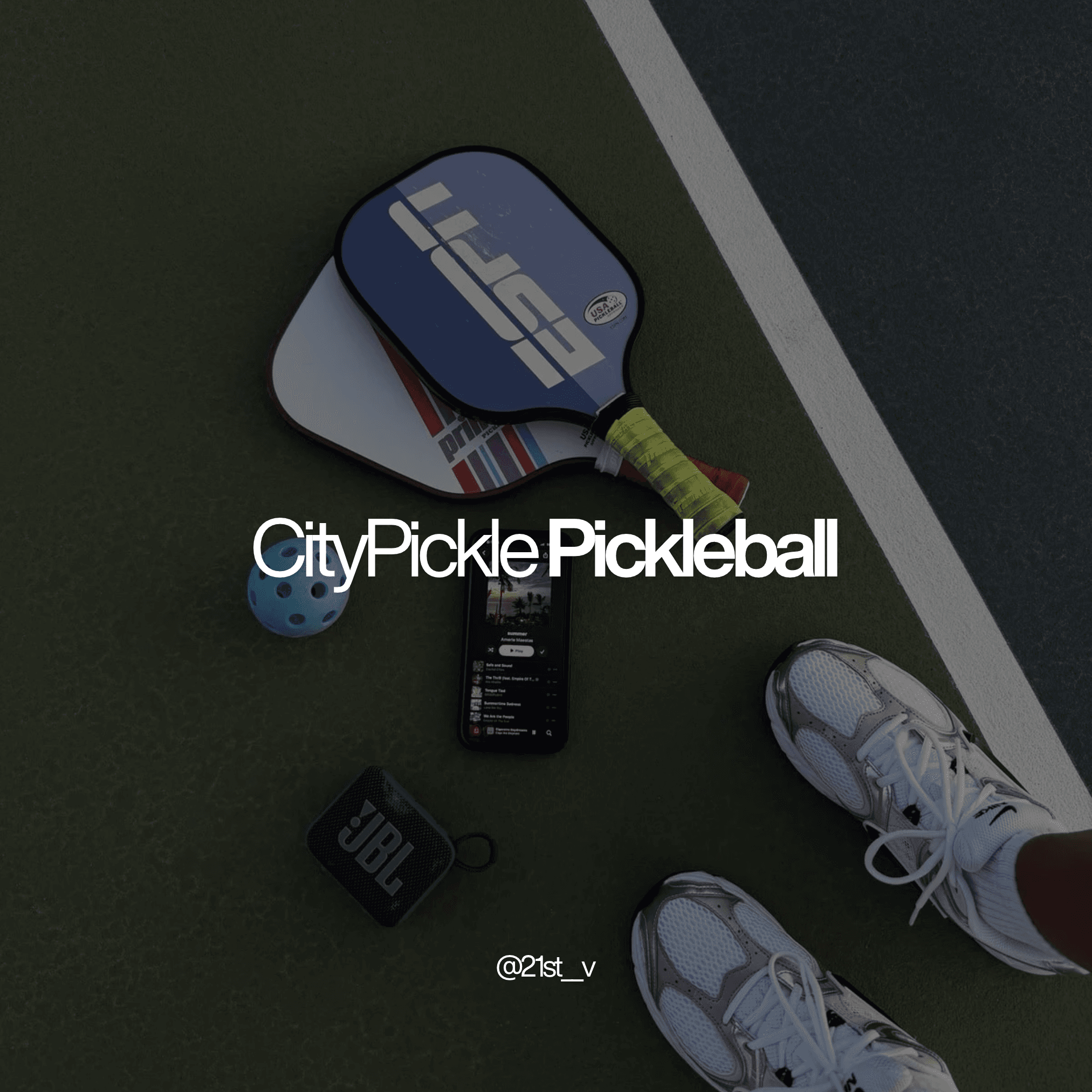 pickleball but make it a party