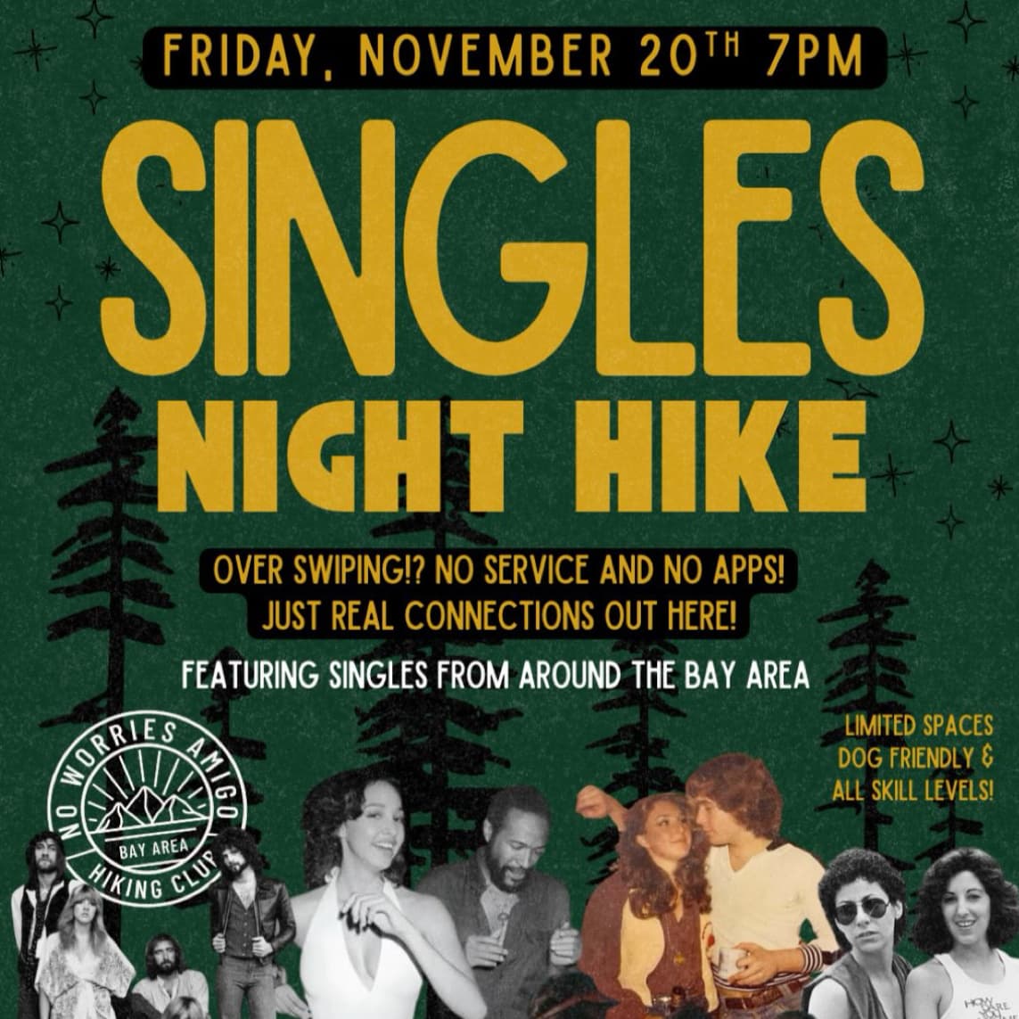 SINGLES NIGHT HIKE 🥾 🔦 ❤️