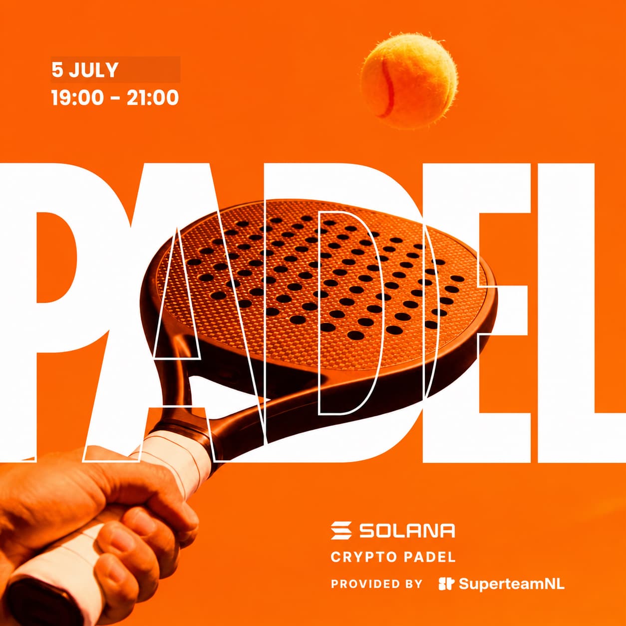 Crypto Padel x SuperteamNL