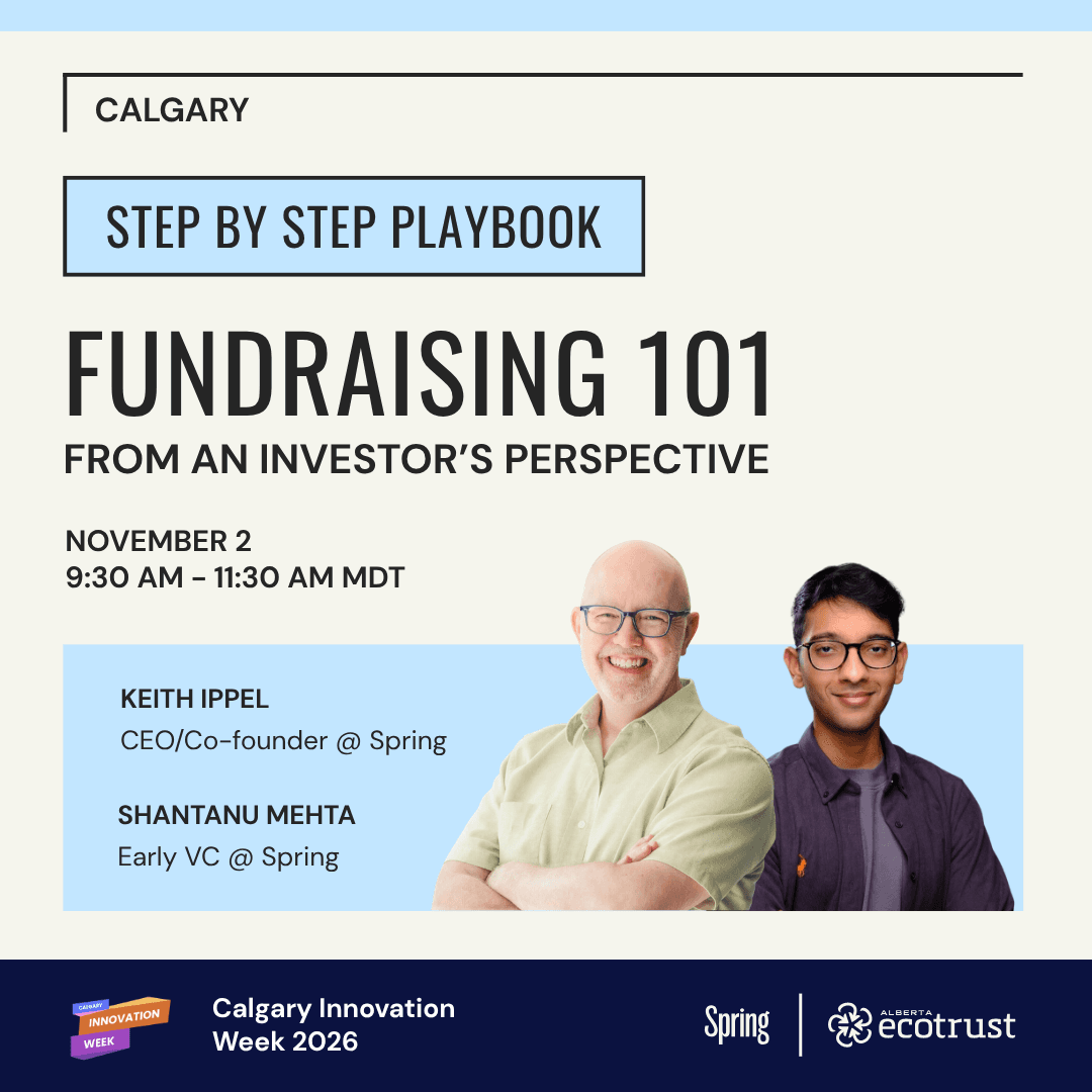 Step-by-Step Playbook: Fundraising 101 with Spring and Alberta Ecotrust