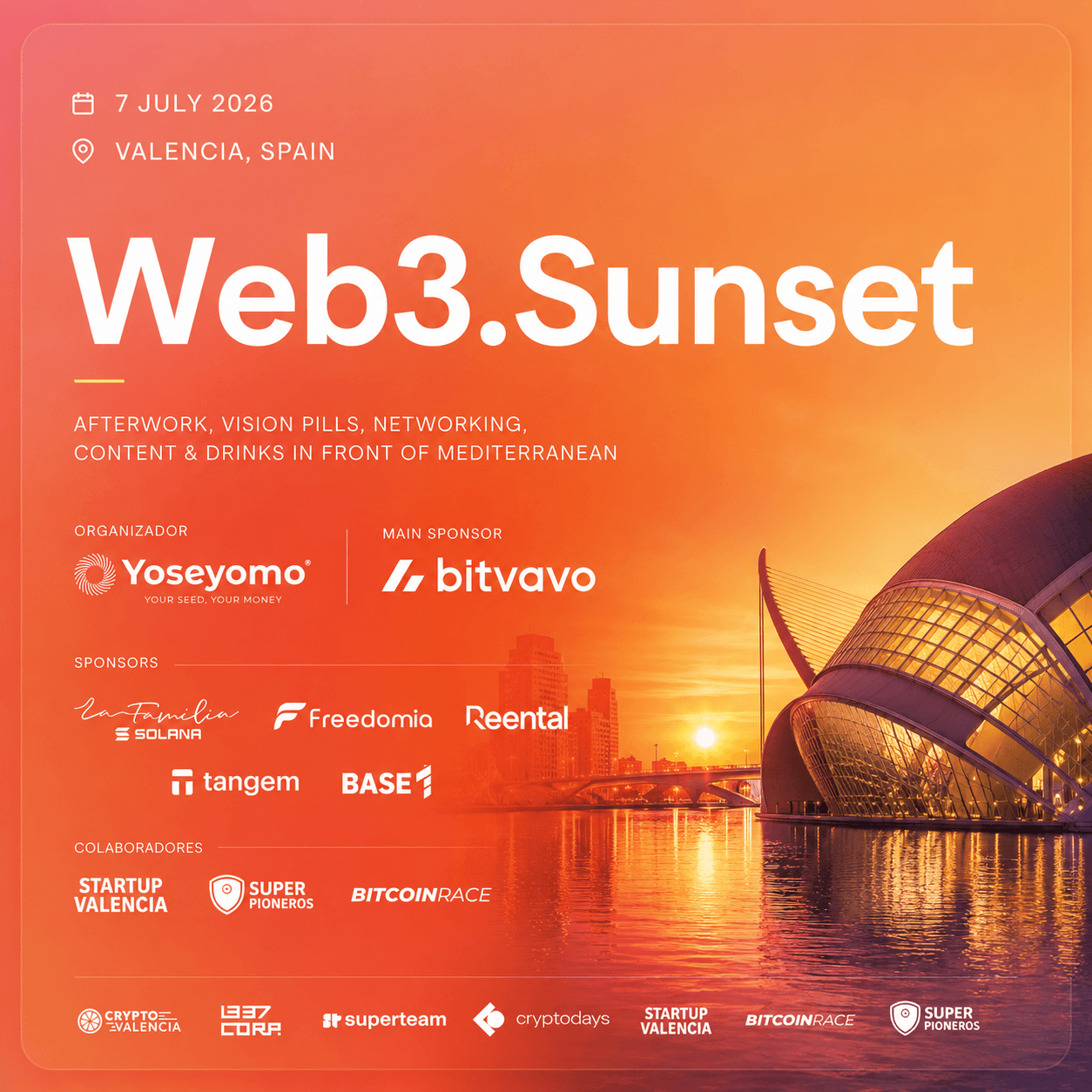 Web3.Sunset Valencia