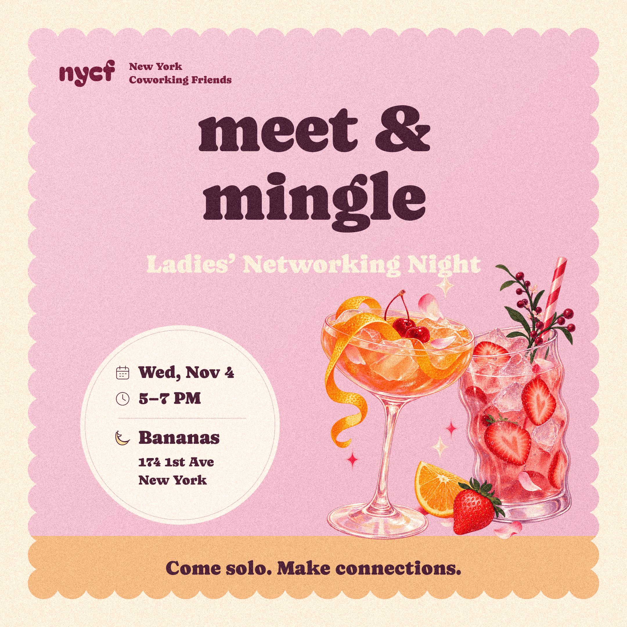 Meet & Mingle: Ladie's Networking Night ✨