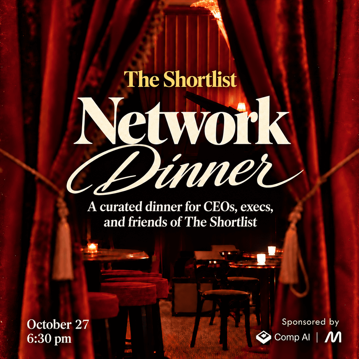 The Shortlist Network Dinner