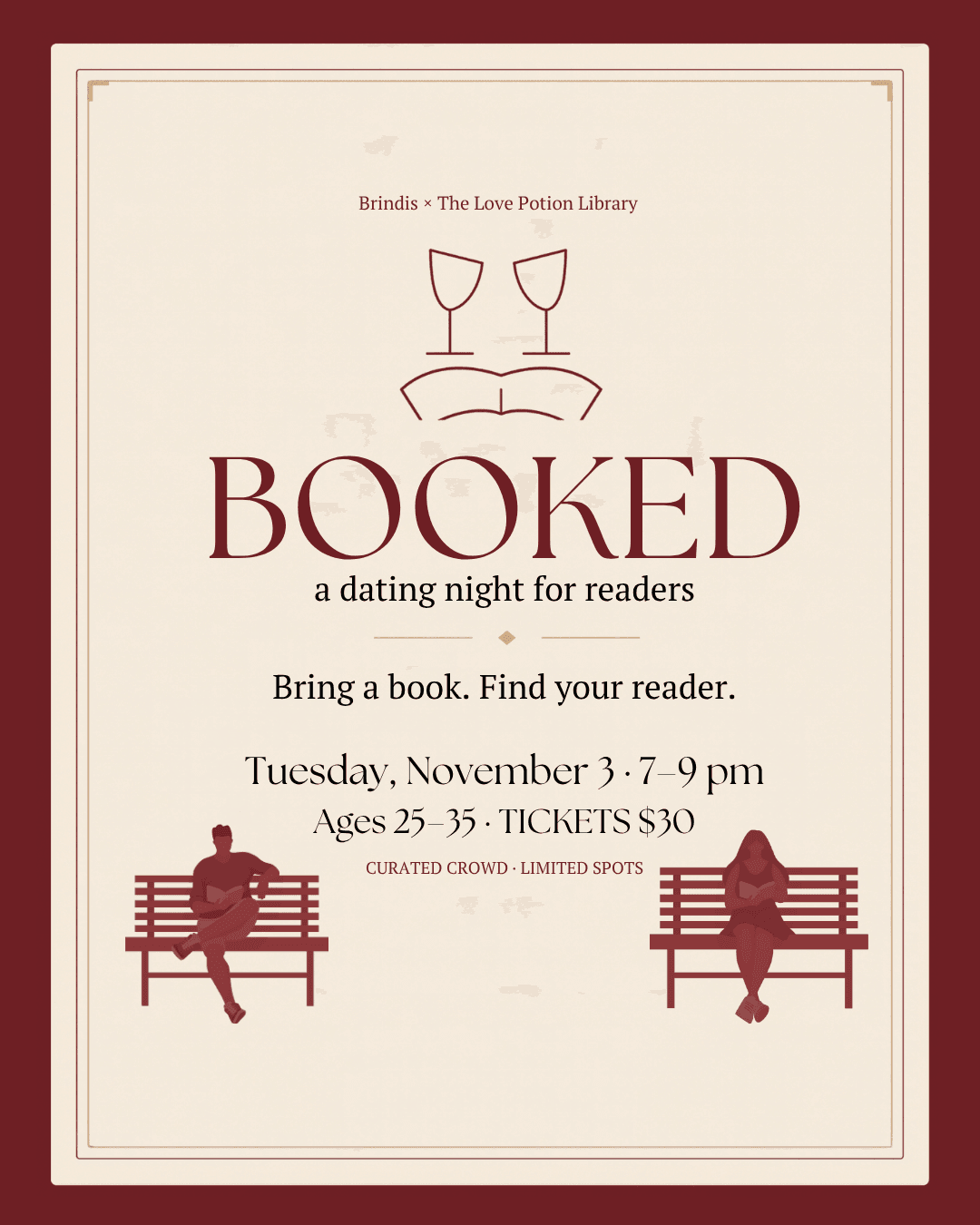 Booked: Dating Night for Readers