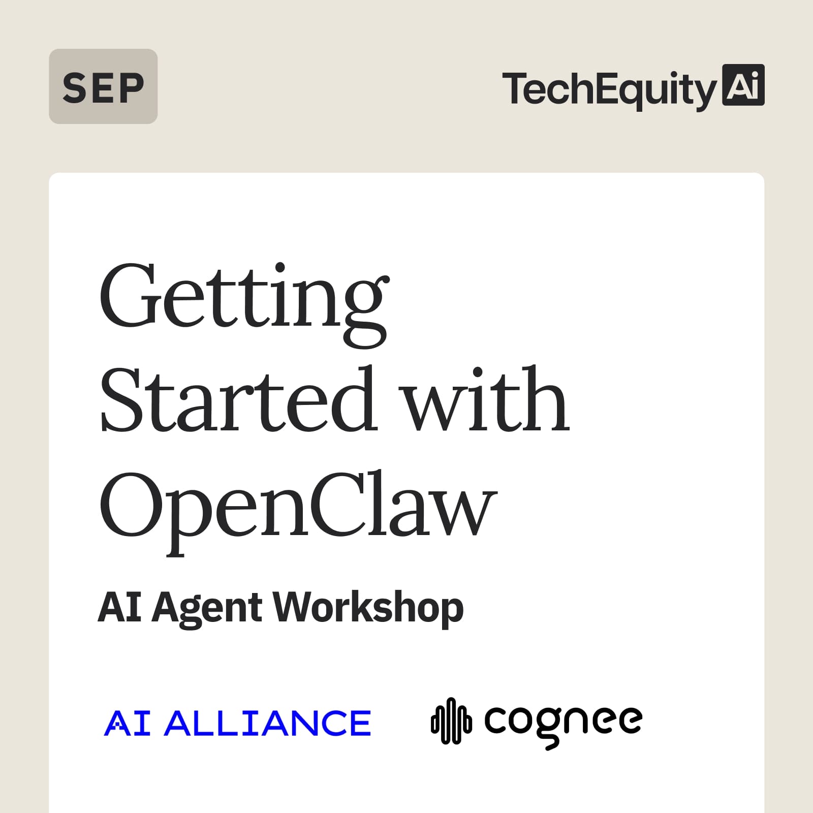 AI Workshop: Getting Started with OpenClaw