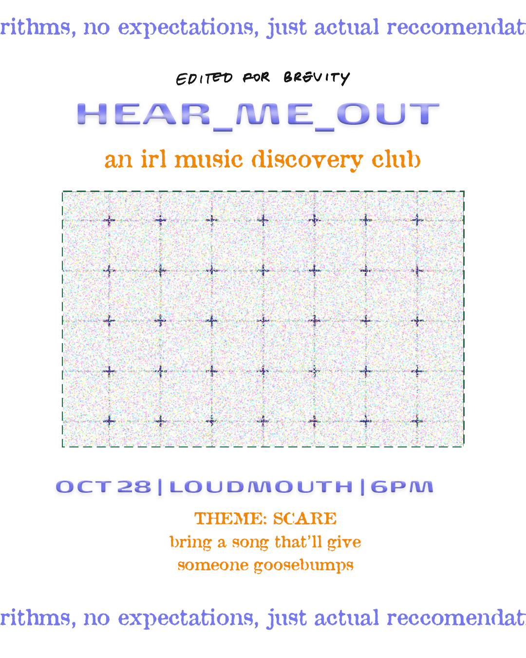 Hear Me Out: "SCARE"