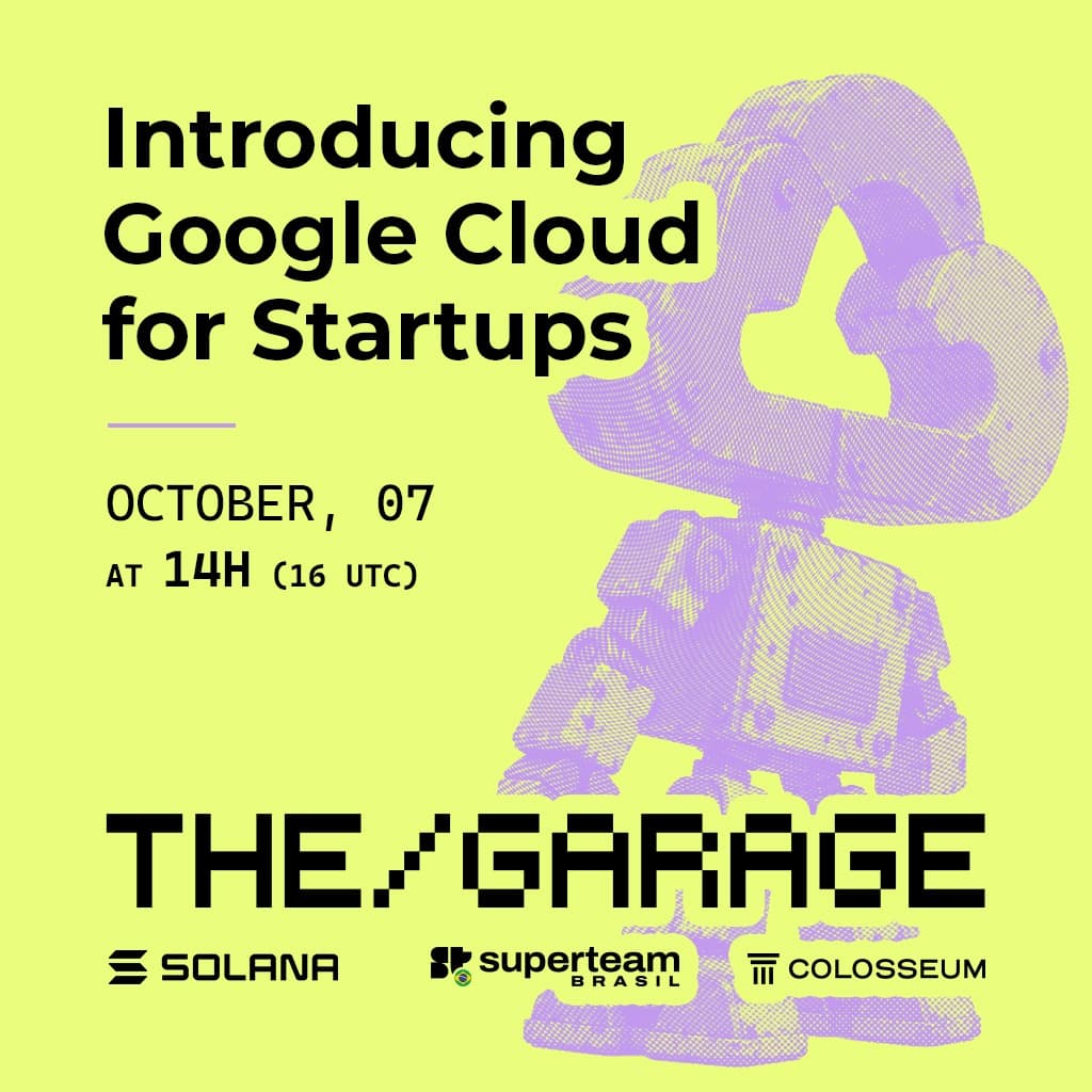 the/Garage invites Henrique Pascon (Google) | Introducing Google Cloud for Startups