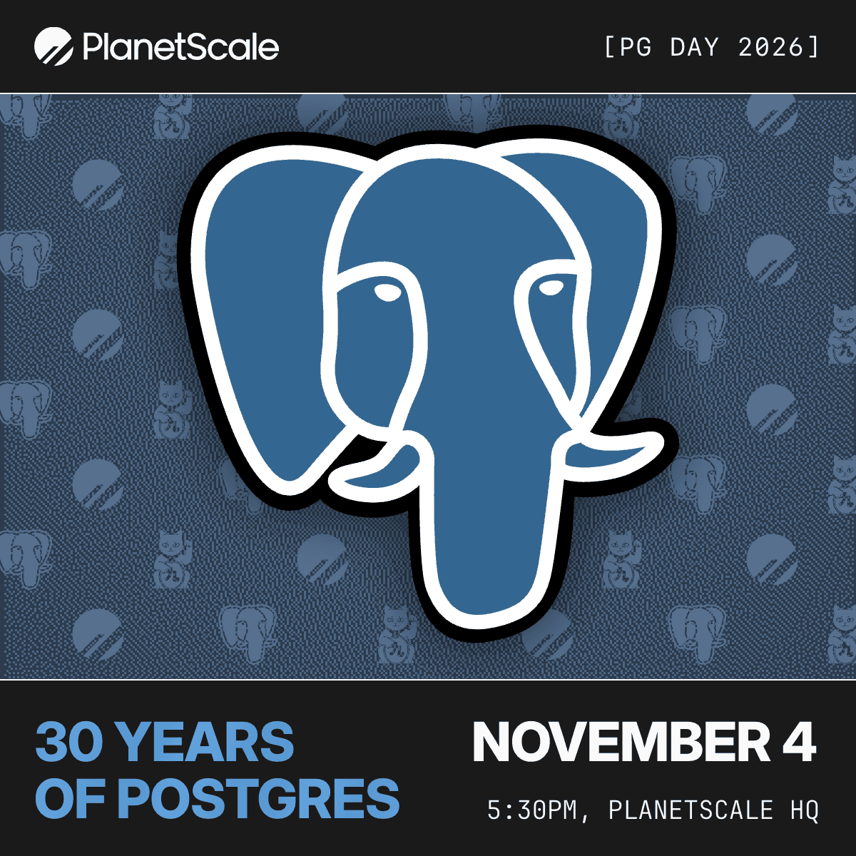 Postgres Day SF Meetup
