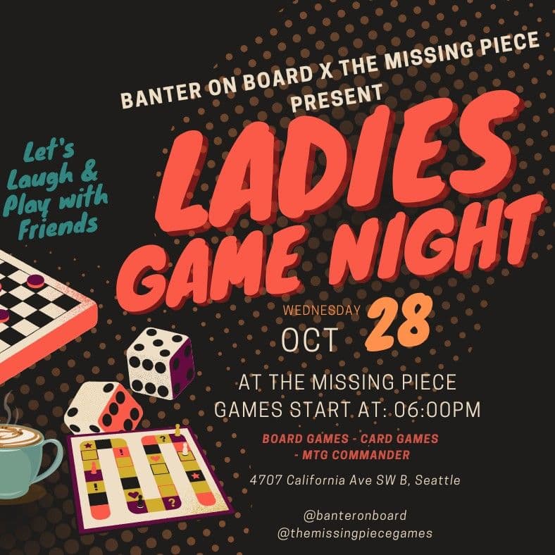 West Seattle Ladies Game Night