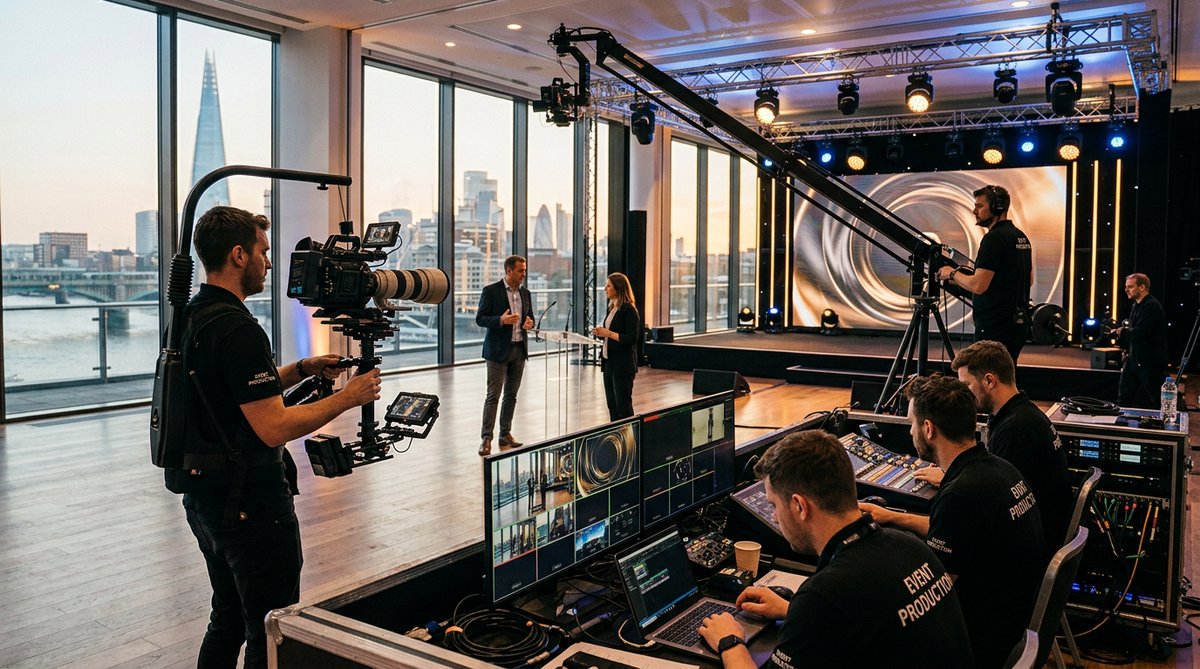 2026 London Corporate Event Video & Photo Production Guide